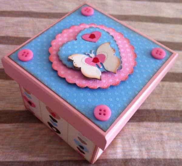 Caixa Em Mdf Maria Clara - Cod. MD29